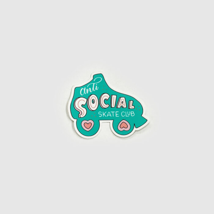 Anti Social Skate Club Sticker