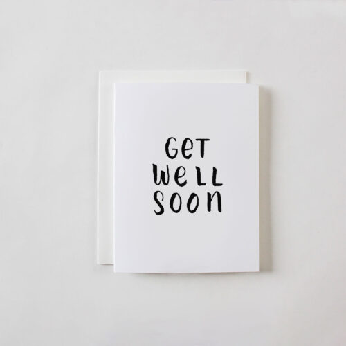 Get Well Soon greeting card by Faye & Co.