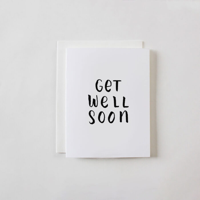 Get Well Soon greeting card by Faye & Co.