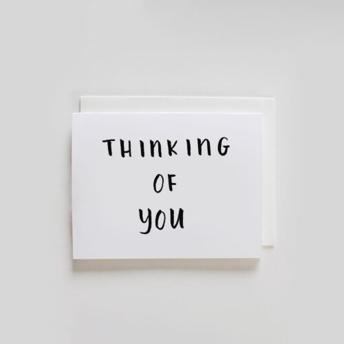 Thinking Of You greeting card by Faye & Co.