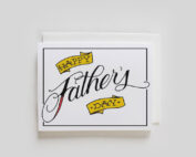 Happy Father's Day tattoo greeting card by Faye & Co.