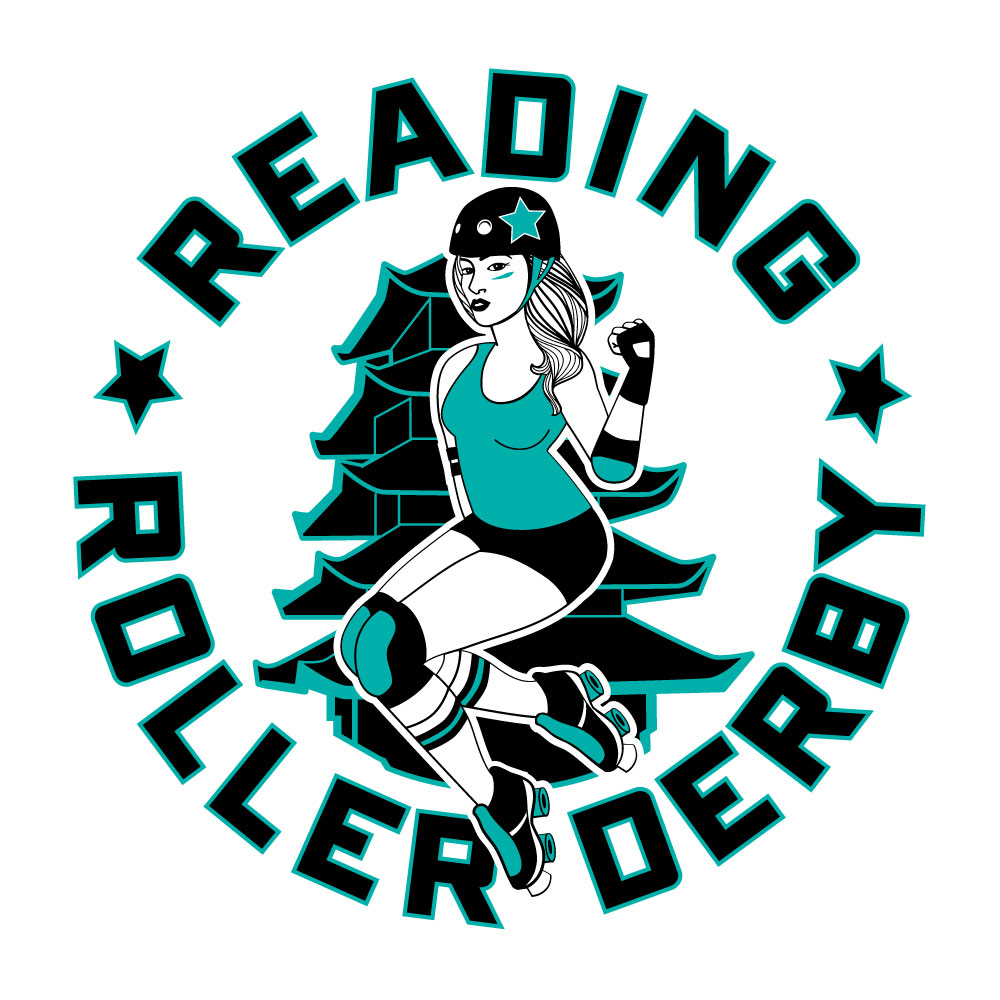 Reading Derby Girls Logo, After