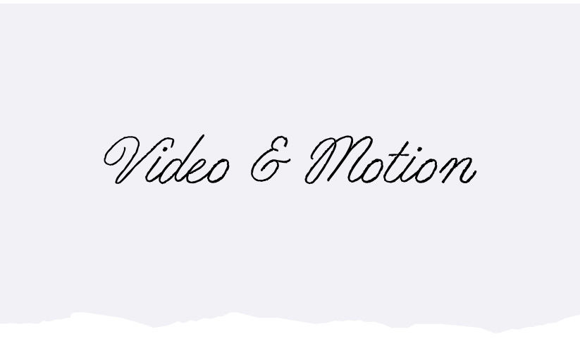 Video & Motion Graphics by Diane Zerr of Faye & Co.