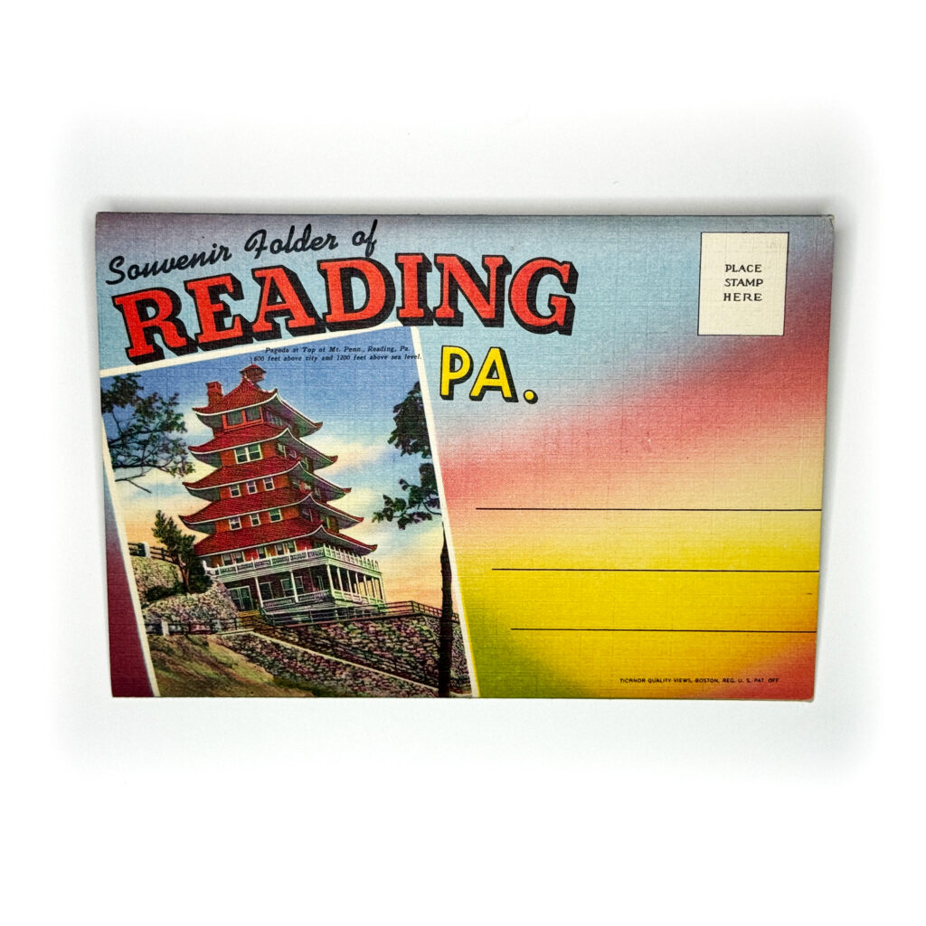 Vintage Postcard Souvenir Folder - Reading, Pa