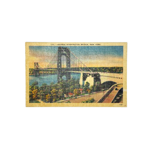 Vintage postcard - George Washington Bridge, New York